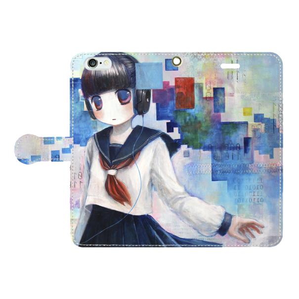 iPhone6/6s 手帳型ケース「Φ」 - mocosawada - コニーオンラインショップ