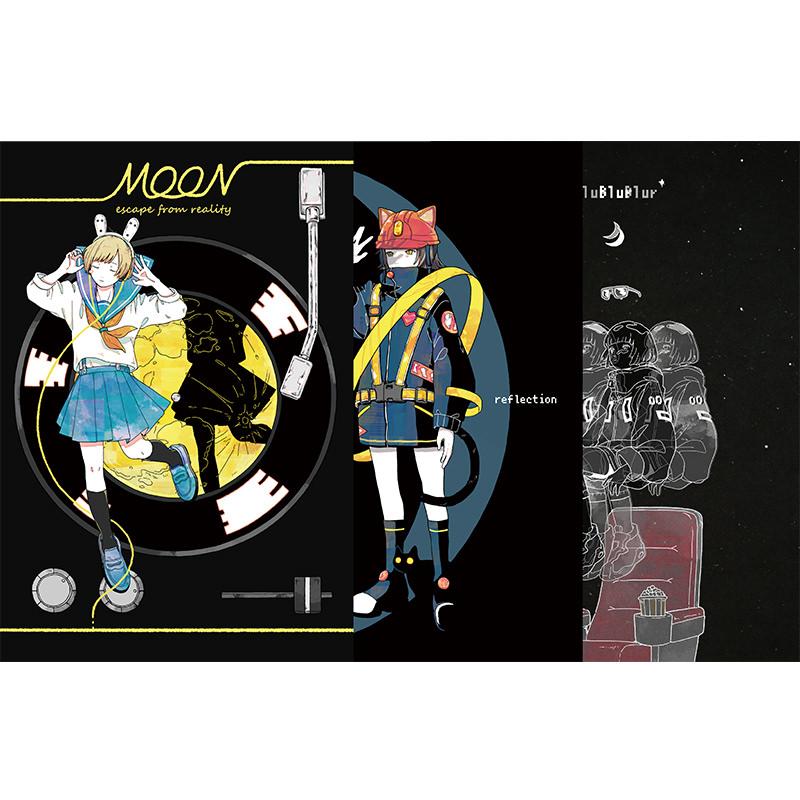 ポストカードセット-MOON- - jungoro - コニーオンラインショップ